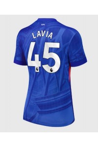 Chelsea Romeo Lavia #45 Jalkapallovaatteet Naisten Kotipaita 2025-26 Lyhythihainen